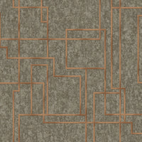 Carta da parati AdaWall collezione Octagon cod 1202 - rotolo 10mq - Marrone 2