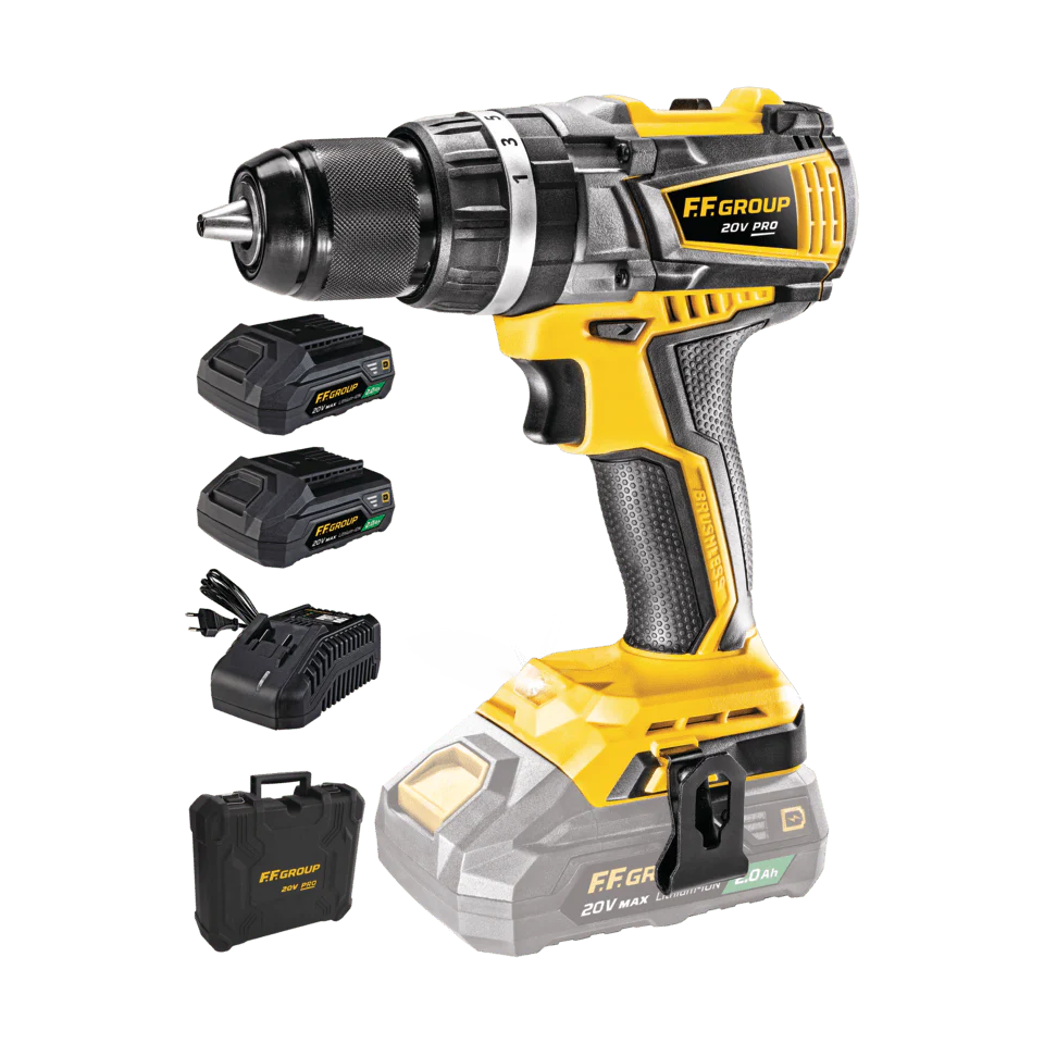 TRAPANO AVVITATORE CON PERCUSSIONE A BATTERIA