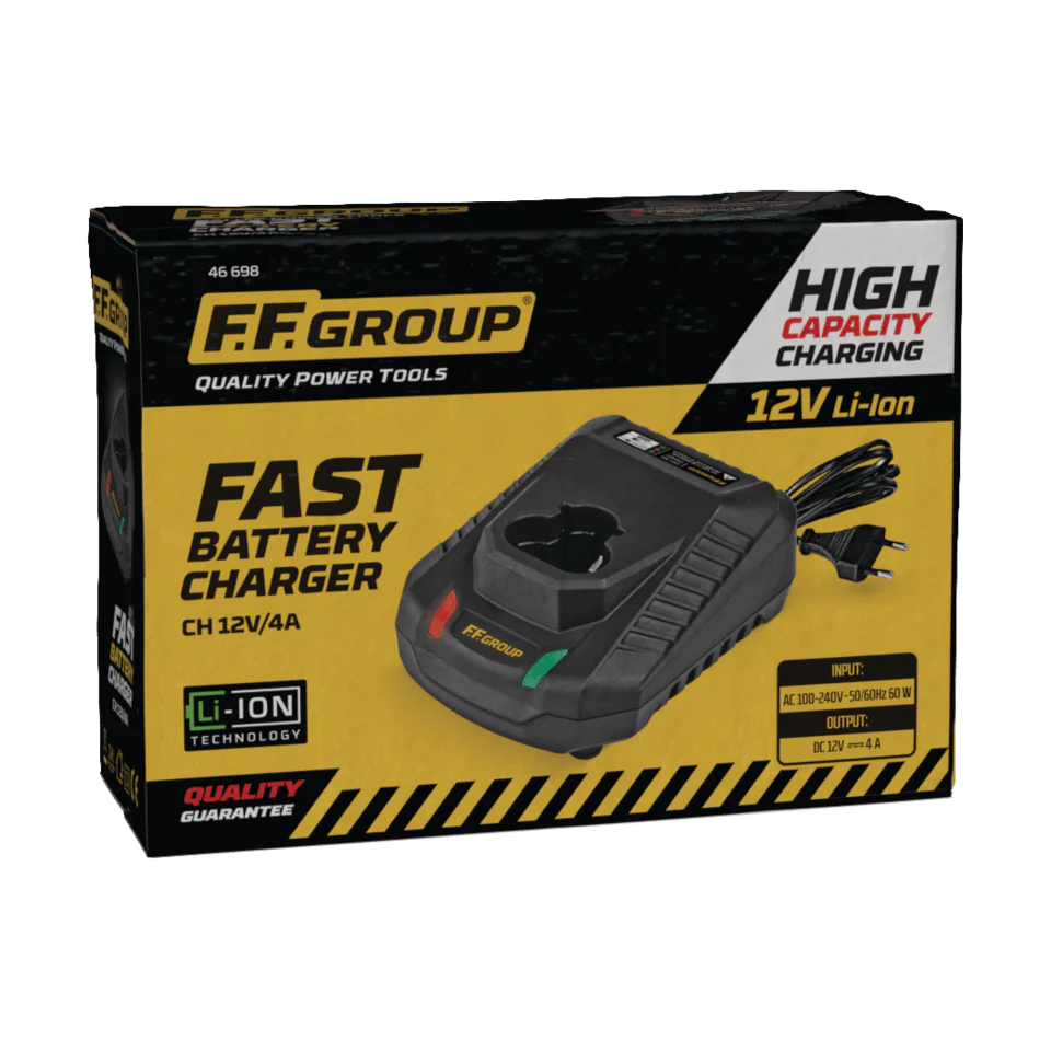 CARICABATTERIA VELOCE CH 12V/4A, FF GROUP