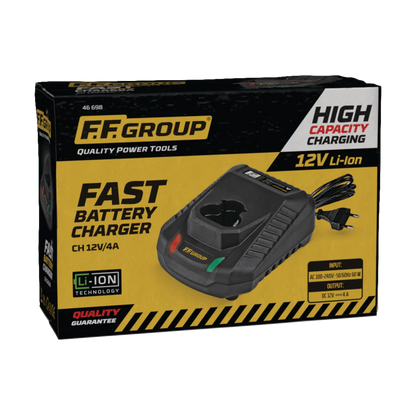 CARICABATTERIA VELOCE CH 12V/4A, FF GROUP