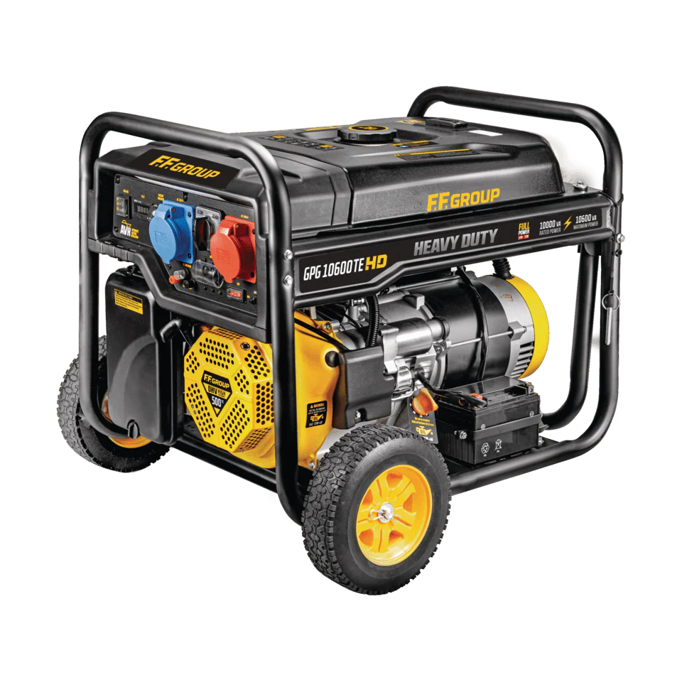 Generatore di corrente a benzina GPG 10600TE HD, 3PH FULL POWER, 10,6kVA, 500cc